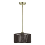 Acordia Pendant in Antique Brass