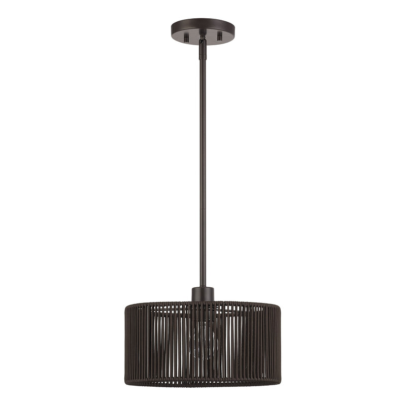 Acordia Pendant in English Bronze