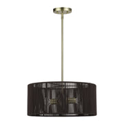 Acordia 3-Light Chandelier in Antique Brass