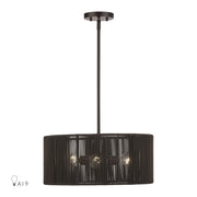 Acordia 3-Light Chandelier in English Bronze