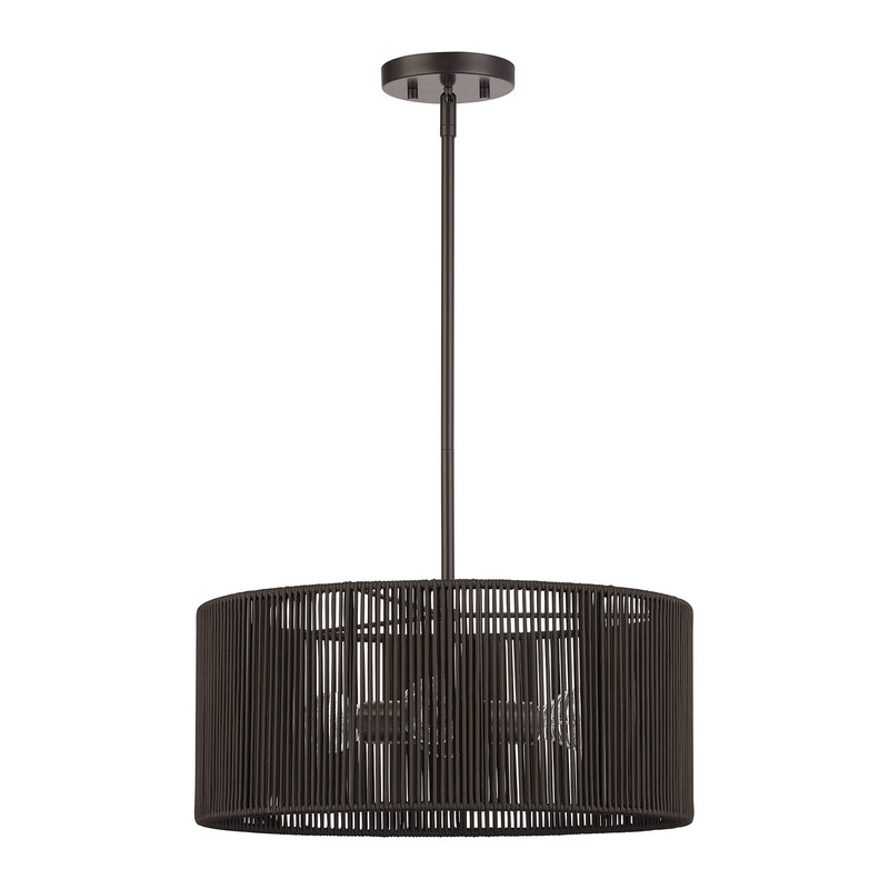 Acordia 3-Light Chandelier in English Bronze