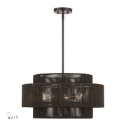 Acordia 5-Light Chandelier in English Bronze