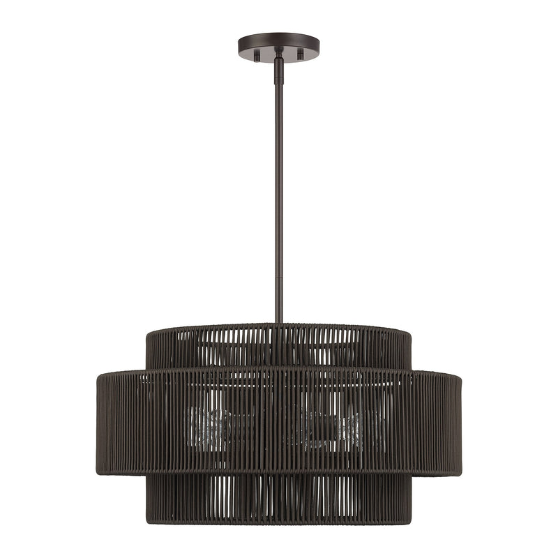 Acordia 5-Light Chandelier in English Bronze