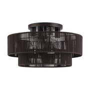 Acordia 4-Light Extra Large Semi-Flush Mount in English Bronze
