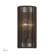 Acordia 5" Wall Sconce in Antique Brass