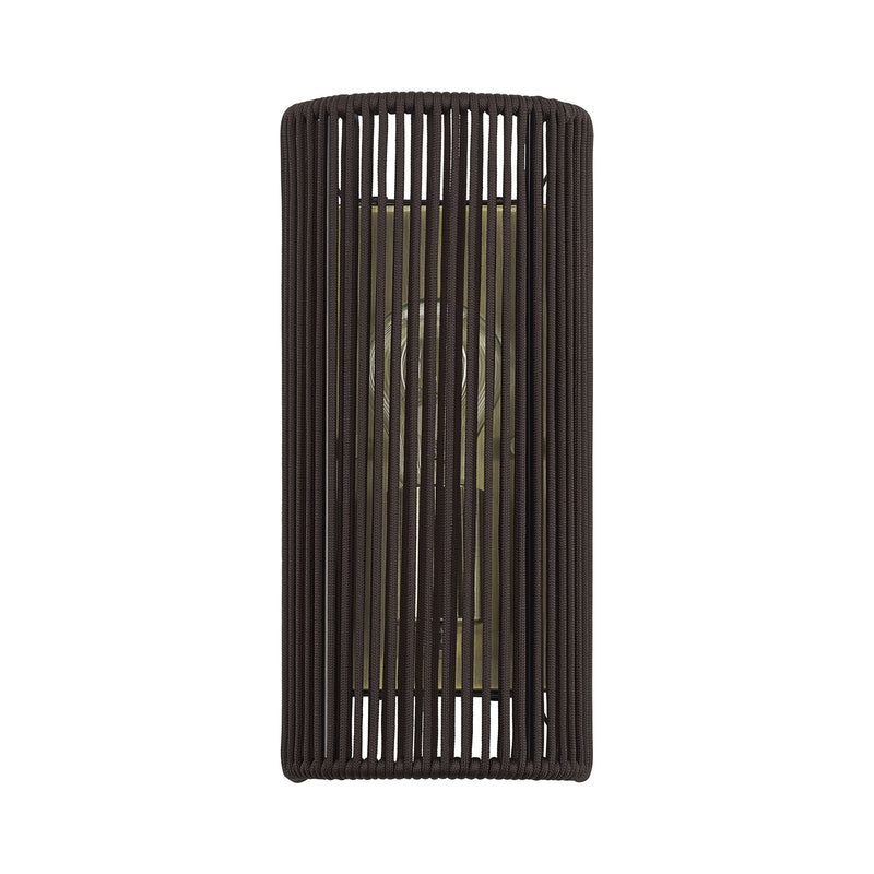 Acordia 5" Wall Sconce in Antique Brass