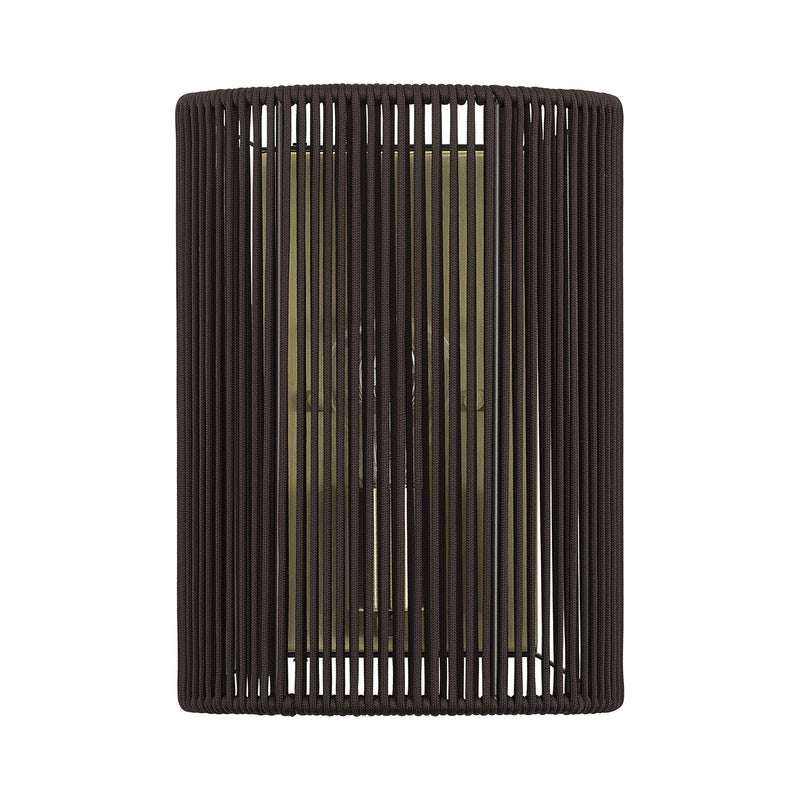 Acordia 8" Wall Sconce in Antique Brass