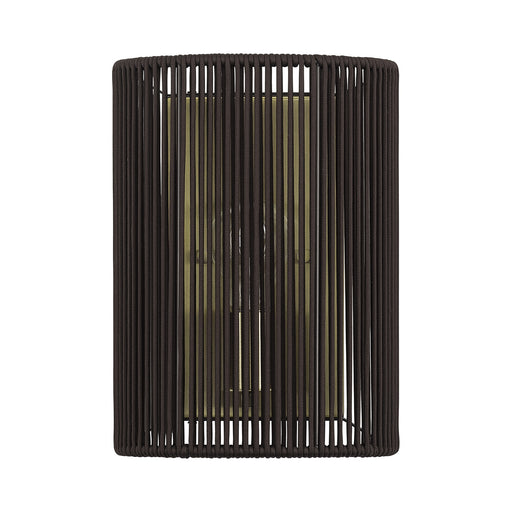 Acordia 8" Wall Sconce in Antique Brass
