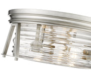 Cape Harbor 3 Light 16" Flush Mount in Brushed Nickel