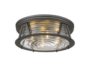 Cape Harbor 4 Light 20" Flush Mount in Bronze