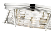 Cape Harbor 4 Light 20" Flush Mount in Polished Nickel