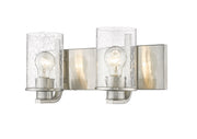 Beckett 2 Light 16" Vanity in Brushed Nickel