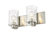 Beckett 2 Light 16" Vanity in Brushed Nickel