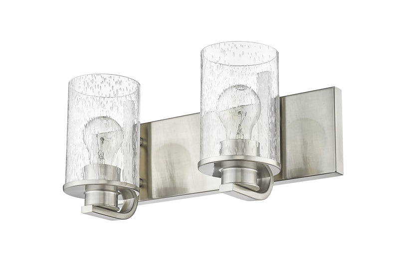 Beckett 2 Light 16" Vanity in Brushed Nickel