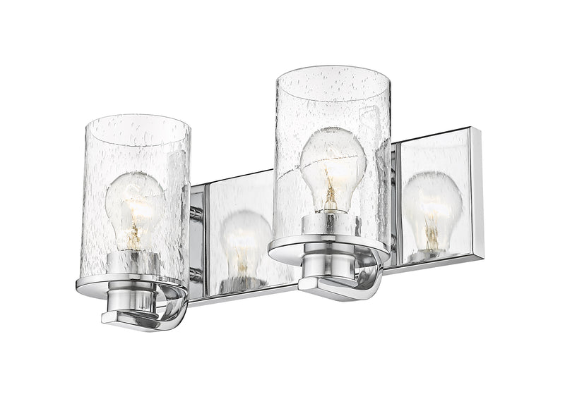 Beckett 2 Light 16" Vanity in Chrome