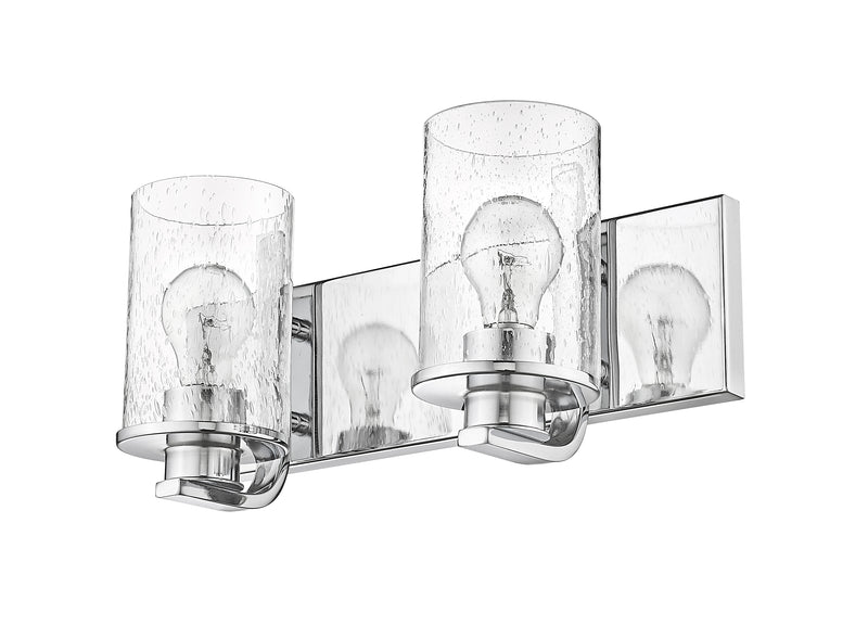 Beckett 2 Light 16" Vanity in Chrome