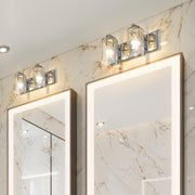 Beckett 2 Light 16" Vanity in Chrome in a room setting