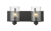 Beckett 2 Light 16" Vanity in Matte Black