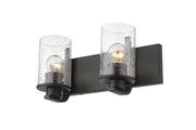 Beckett 2 Light 16" Vanity in Matte Black