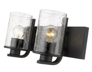 Beckett 2 Light 16" Vanity in Matte Black