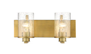 Beckett 2 Light 16" Vanity in Olde Brass