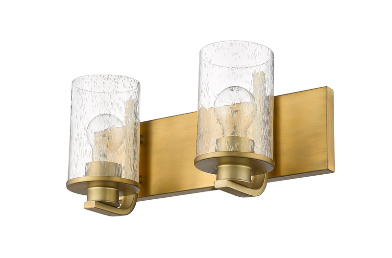 Beckett 2 Light 16" Vanity in Olde Brass