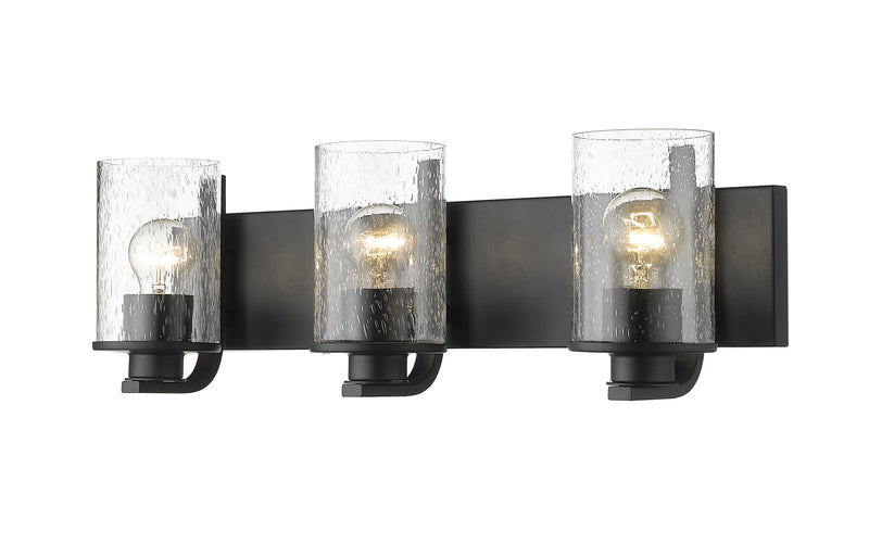 Beckett 3 Light 23" Vanity in Matte Black