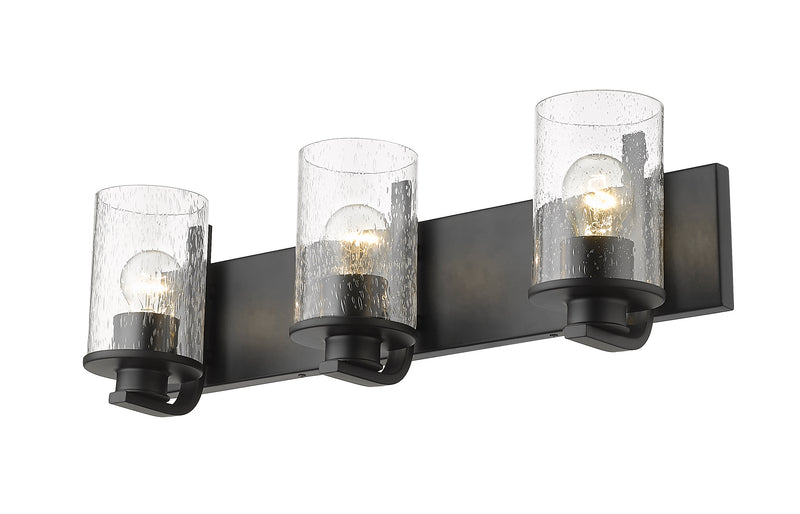Beckett 3 Light 23" Vanity in Matte Black
