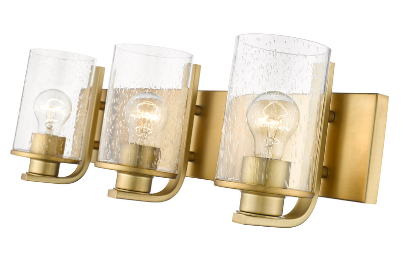 Beckett 3 Light 23" Vanity in Olde Brass