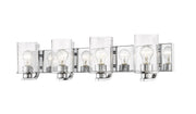 Beckett 4 Light 34" Vanity in Chrome
