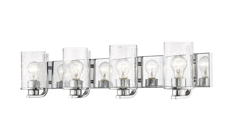 Beckett 4 Light 34" Vanity in Chrome
