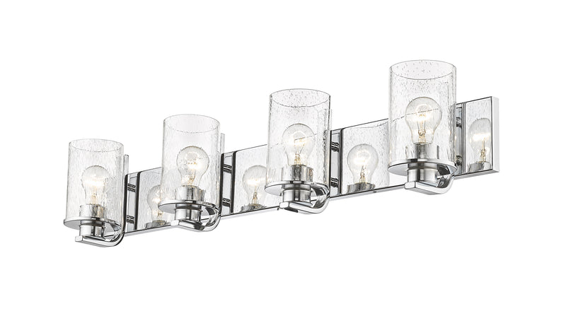 Beckett 4 Light 34" Vanity in Chrome