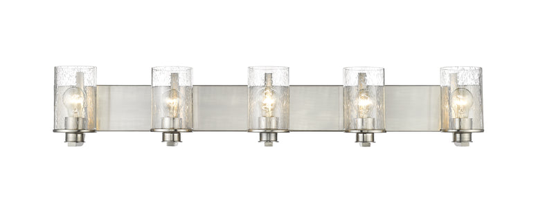Beckett 5 Light 42" Vanity in Brushed Nickel