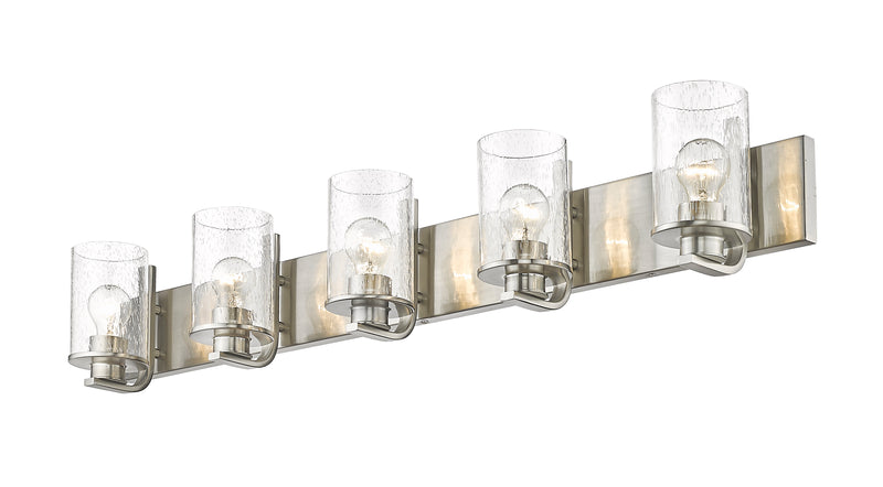 Beckett 5 Light 42" Vanity in Brushed Nickel