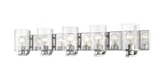 Beckett 5 Light 42" Vanity in Chrome