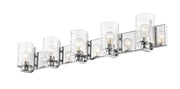 Beckett 5 Light 42" Vanity in Chrome