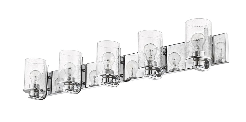 Beckett 5 Light 42" Vanity in Chrome