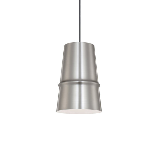 Castor 8" Pendant in Brushed Nickel