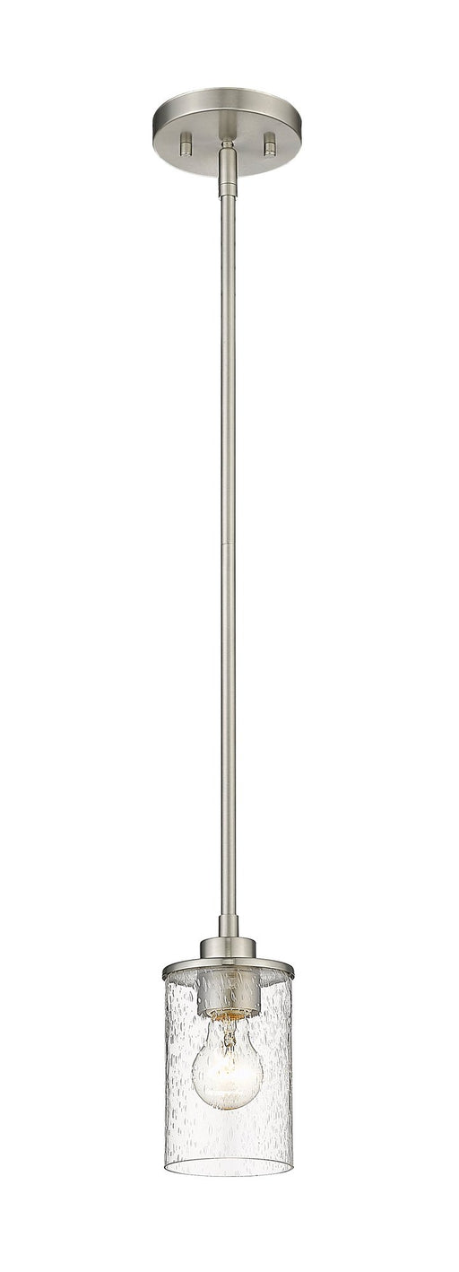 Beckett 1 Light 5.25" Pendant in Brushed Nickel