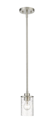 Beckett 1 Light 5.25" Pendant in Brushed Nickel