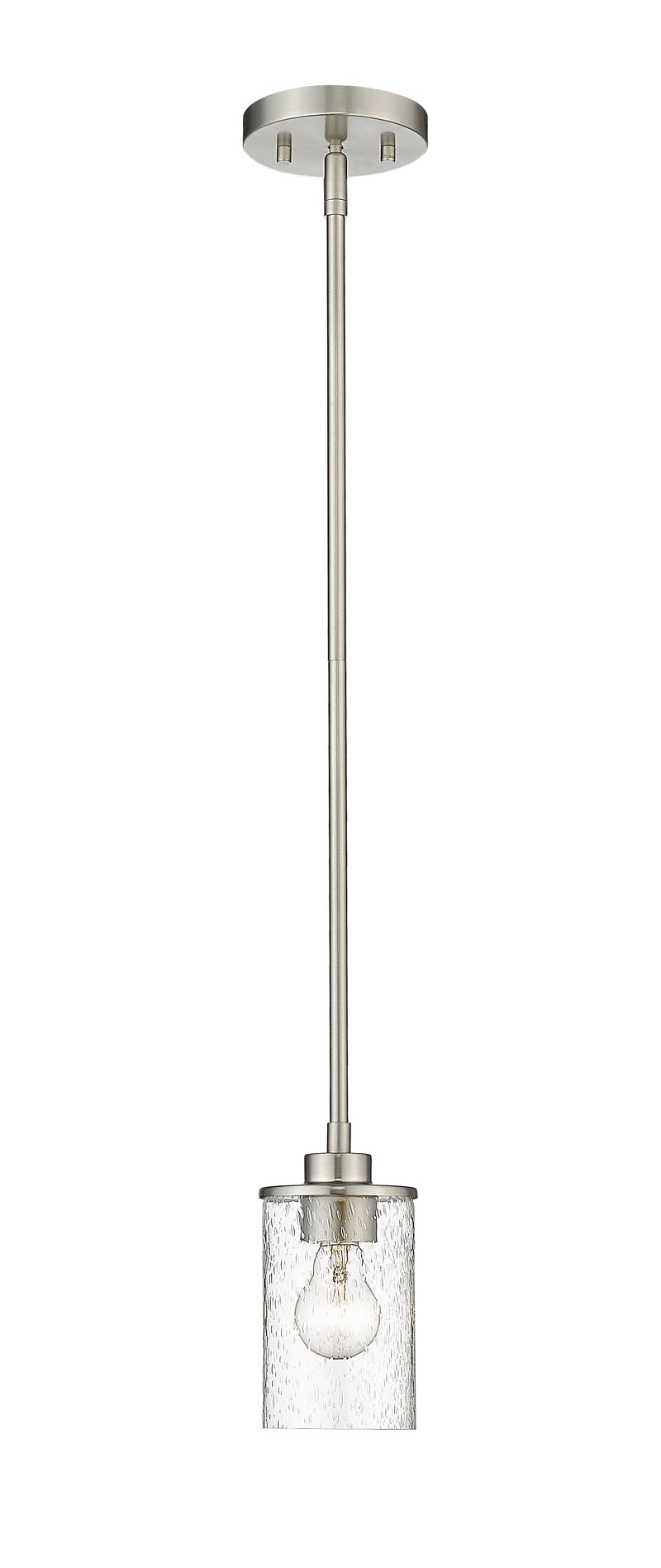 Beckett 1 Light 5.25" Pendant in Brushed Nickel