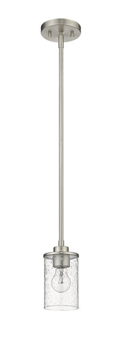 Beckett 1 Light 5.25" Pendant in Brushed Nickel