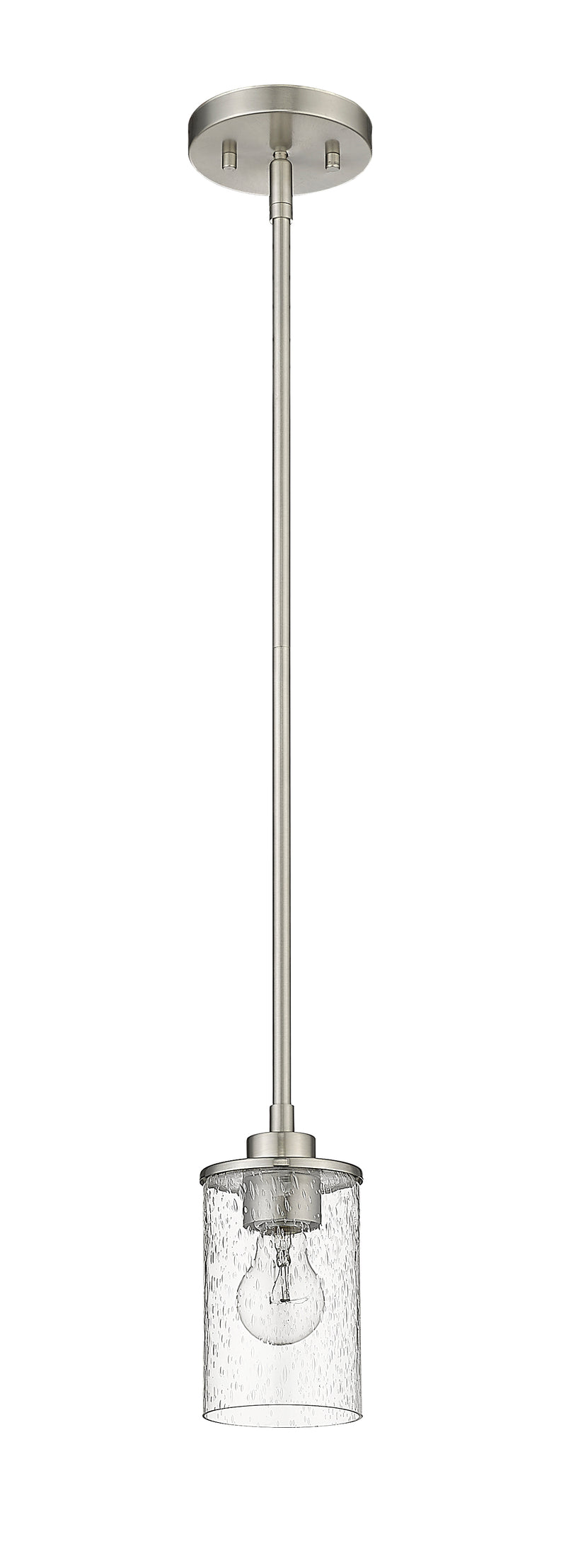 Beckett 1 Light 5.25" Pendant in Brushed Nickel