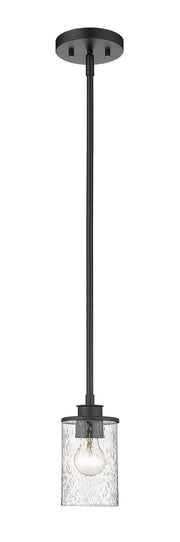 Beckett 1 Light 5.25" Pendant in Matte Black