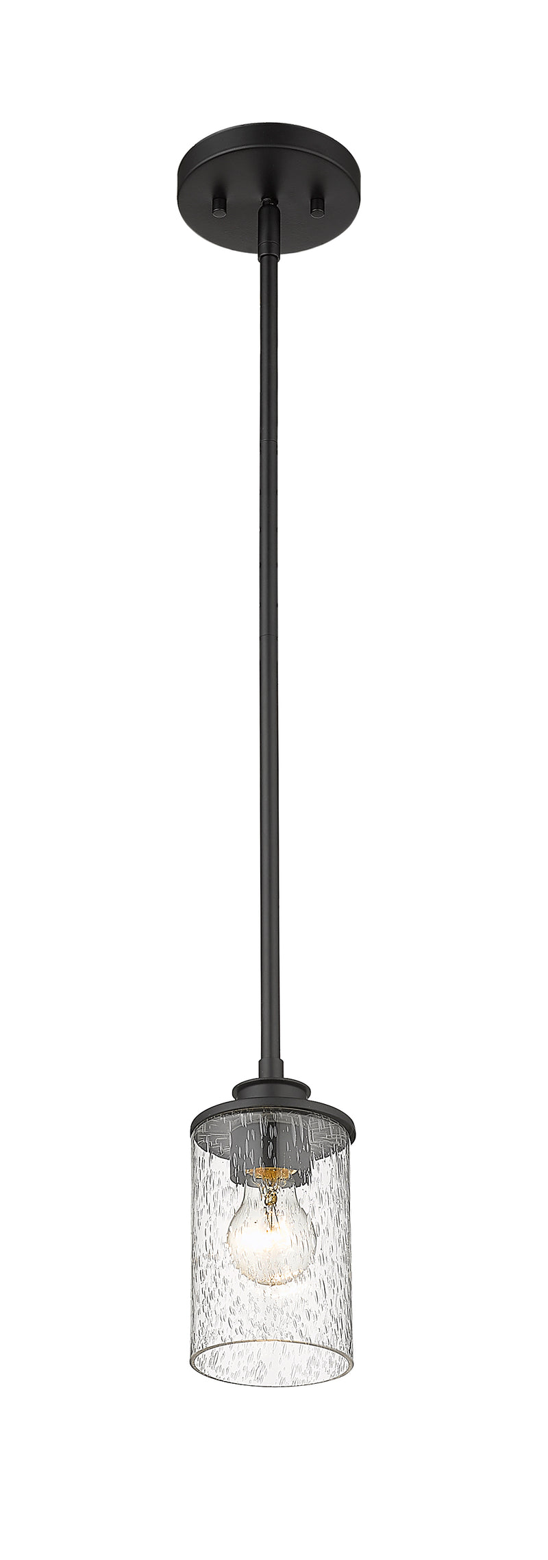 Beckett 1 Light 5.25" Pendant in Matte Black