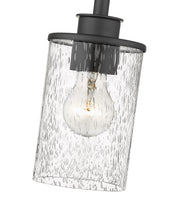 Beckett 1 Light 5.25" Pendant in Matte Black