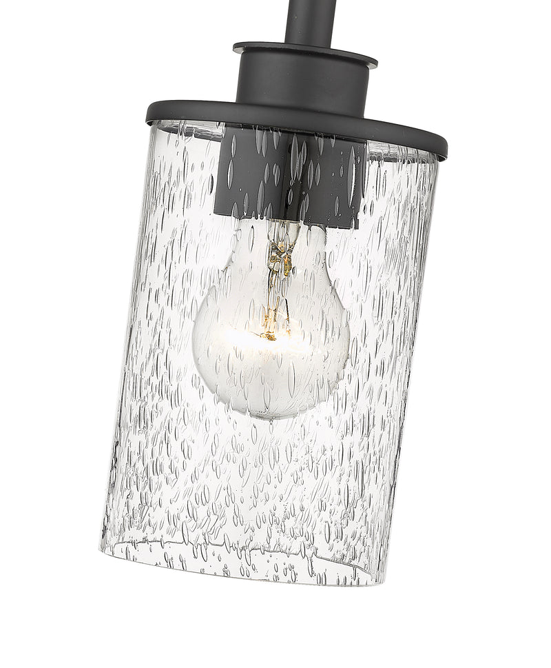 Beckett 1 Light 5.25" Pendant in Matte Black