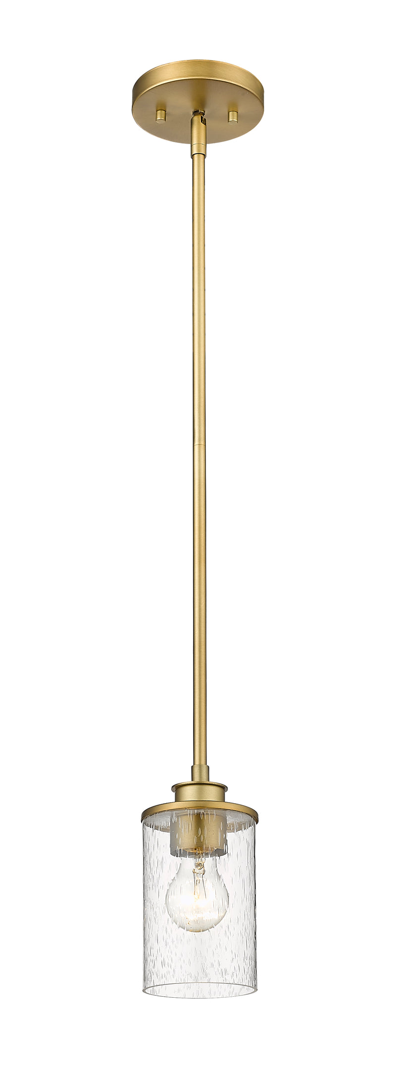 Beckett 1 Light 5.25" Pendant in Olde Brass