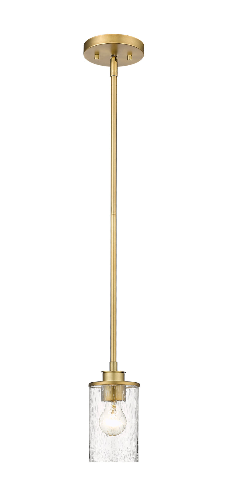 Beckett 1 Light 5.25" Pendant in Olde Brass