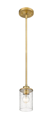 Beckett 1 Light 5.25" Pendant in Olde Brass